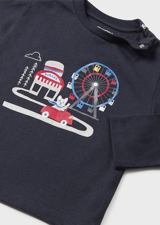 POLERA NIÑO AZUL PARQUE MAYORAL