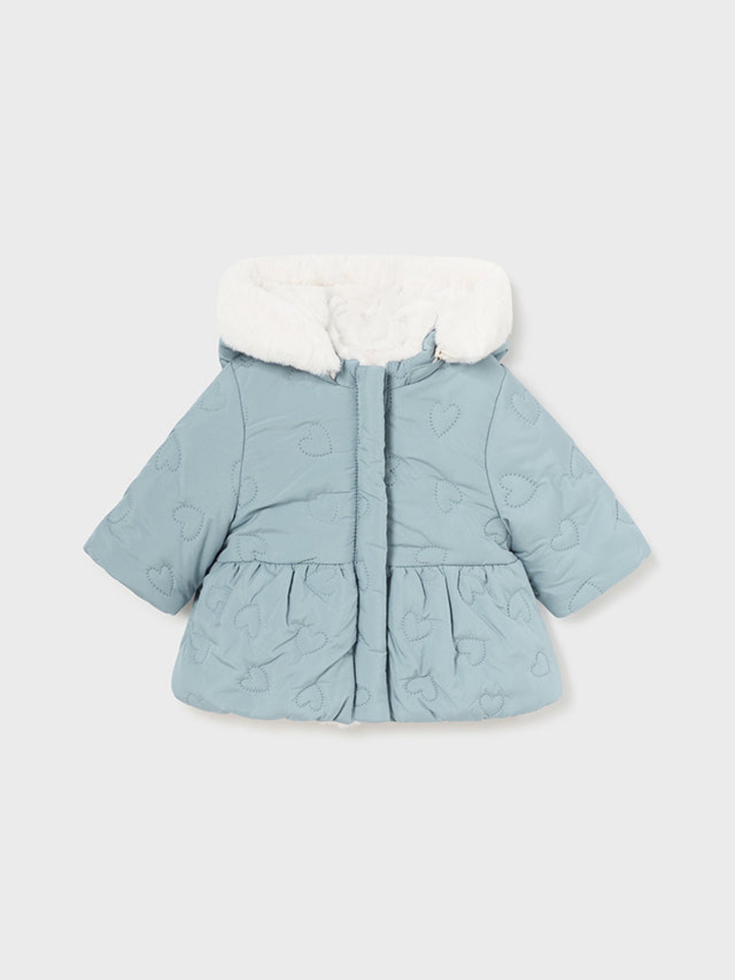 CHAQUETA NIÑA REVERSIBLE CELESTE MAYORAL