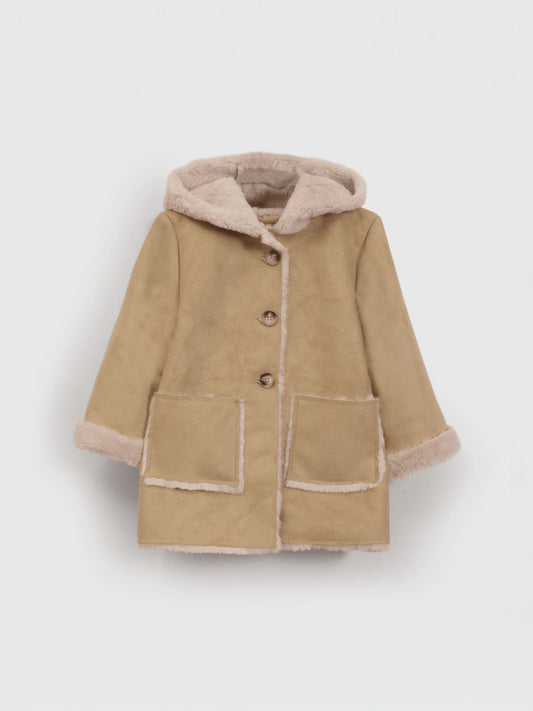 ABRIGO NIÑA CAMEL COLLOKY