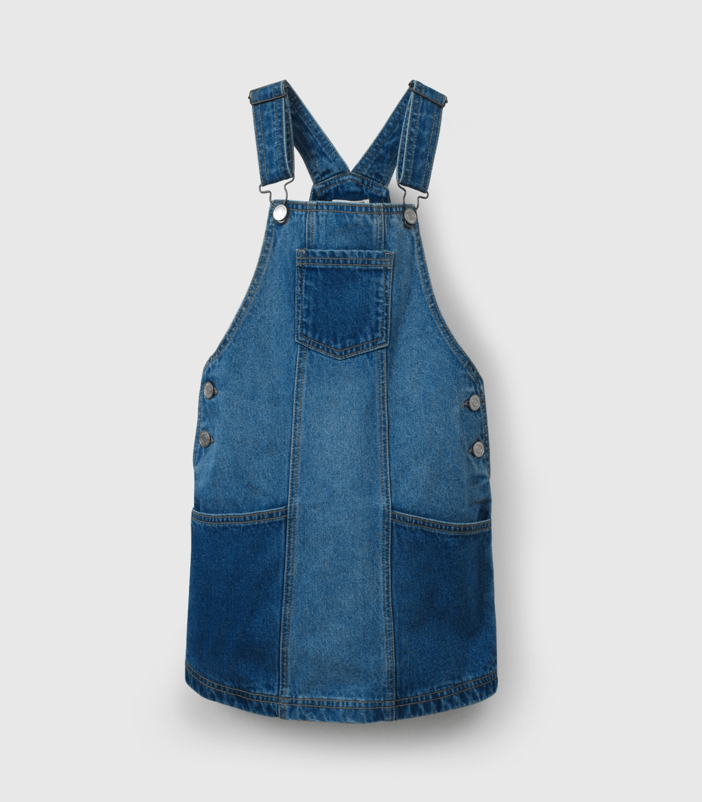 JARDINERA NIÑA JEANS AZUL COLLOKY