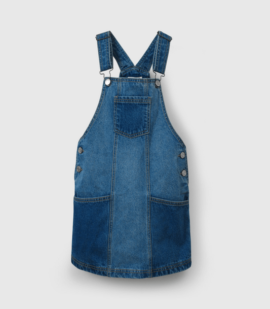 JARDINERA NIÑA JEANS AZUL COLLOKY