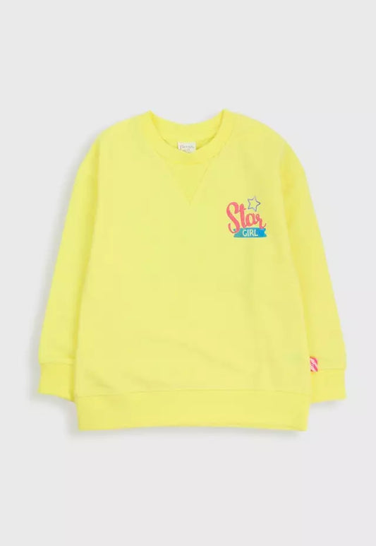 Polerón Niña Cerrado Amarillo Ficcus