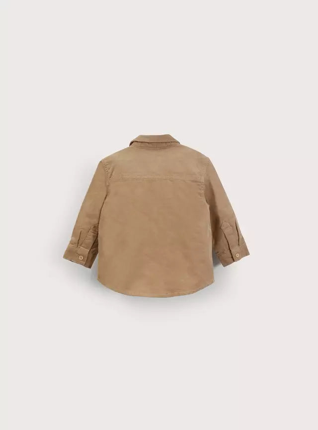 CAMISA NIÑO COTELE BEIGE