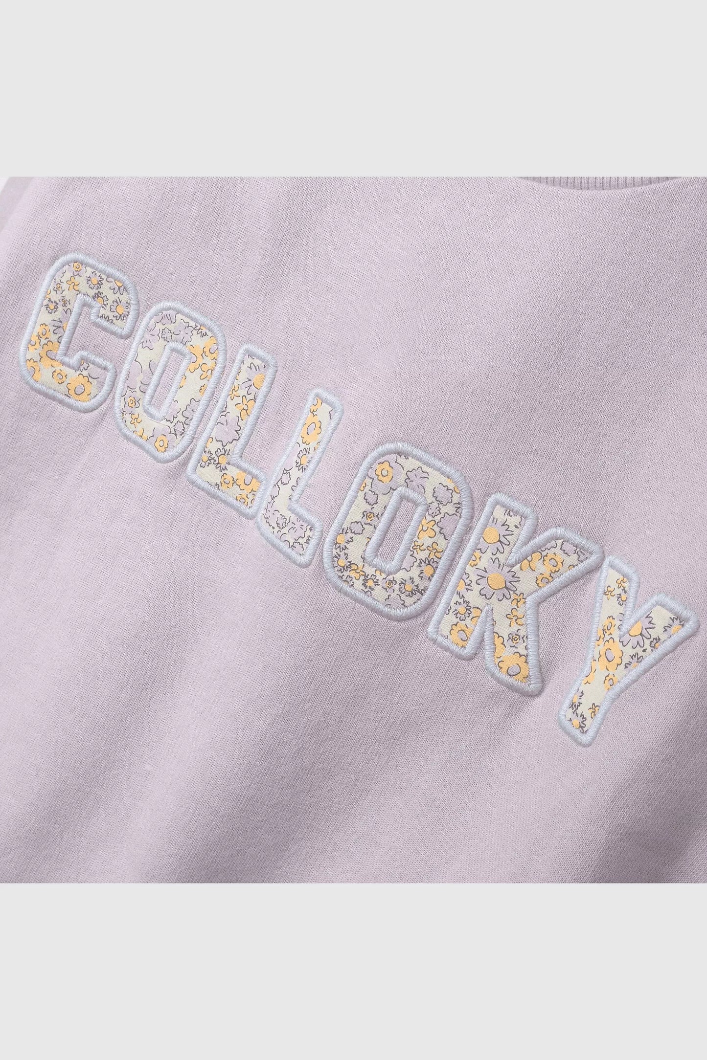 POLERON NIÑA CERRADO LILA