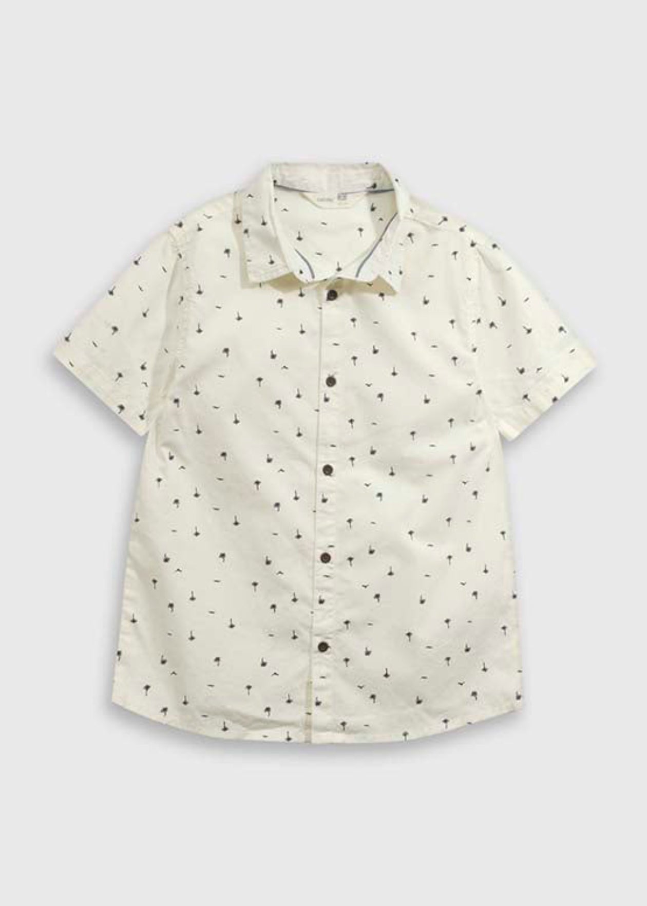 CAMISA NIÑO CREMA