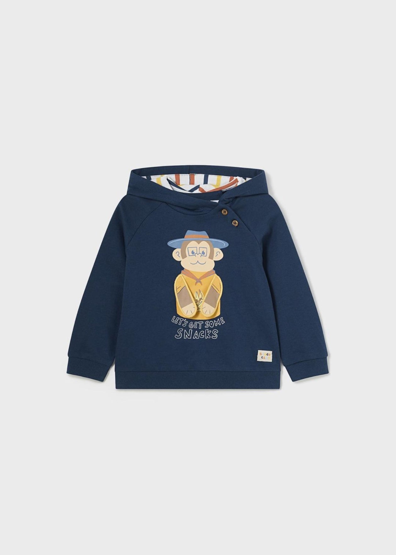 POLERON NIÑO INTERACTIVO MONITO AZUL MAYORAL