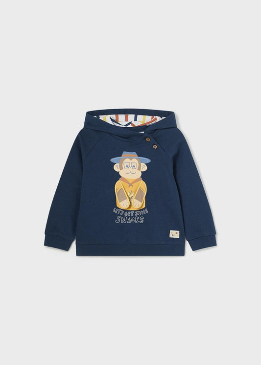 POLERON NIÑO INTERACTIVO MONITO AZUL MAYORAL