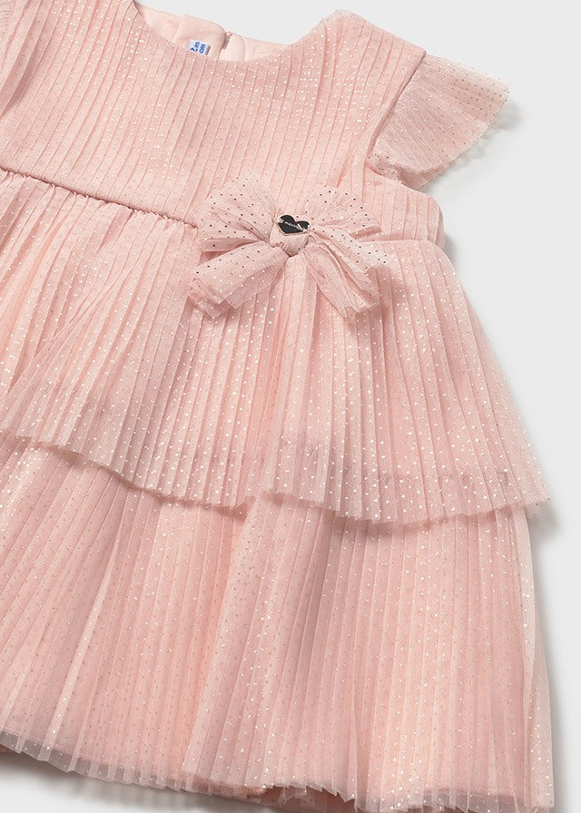 Vestido Tul Plisado Blossom Mayoral