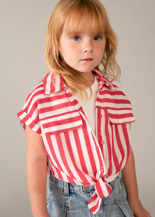 Polera Niña MC con Blusa Persimon Mayoral