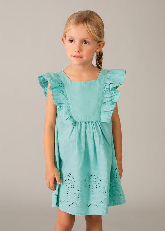 Vestido Seersucker Oasis Mayoral