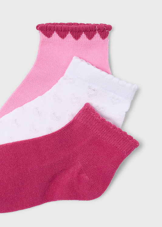 Set 3 Calcetines Petalo Mayoral