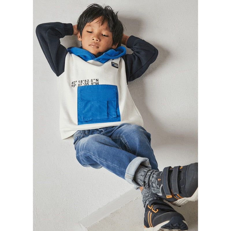 POLERON NIÑO CAPUCHA CON BOLSILLOS MAYORAL