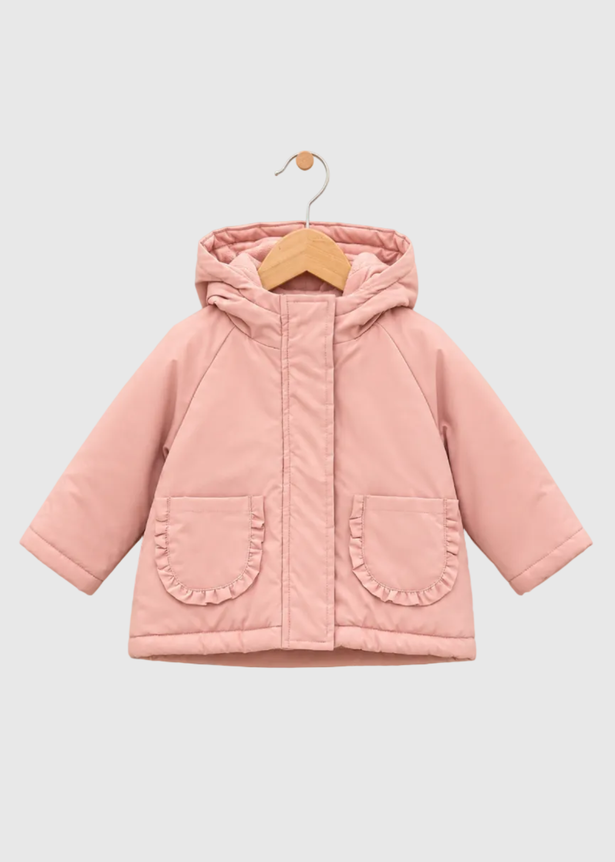 PARKA NIÑA ROSA VIEJO