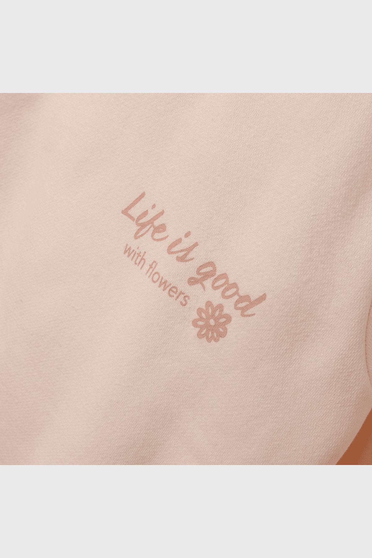 POLERON NIÑA CERRADO ROSADO