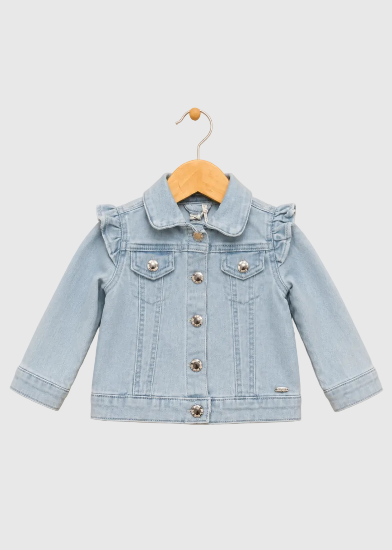 CHAQUETA NIÑA CELESTE