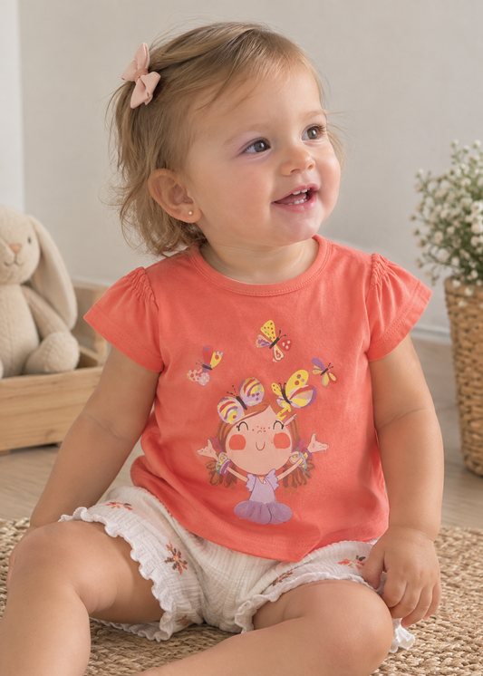 Polera Niña Zanahoria Mayoral