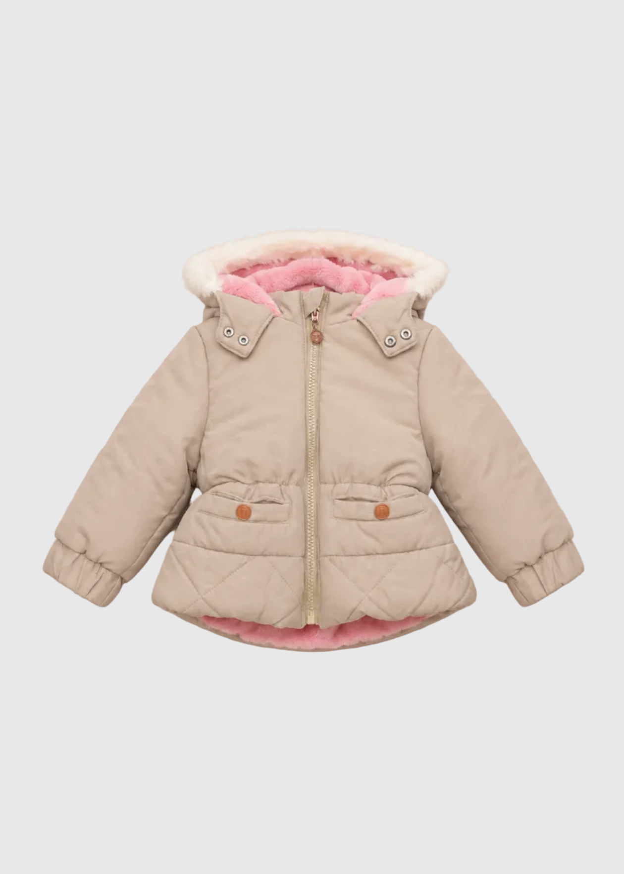 CHAQUETA NIÑA CAFE