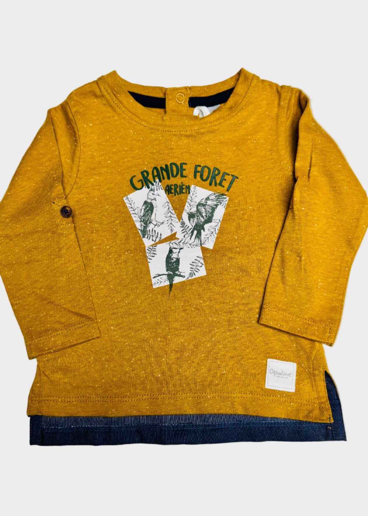 POLERA NIÑO AVES OPALINE