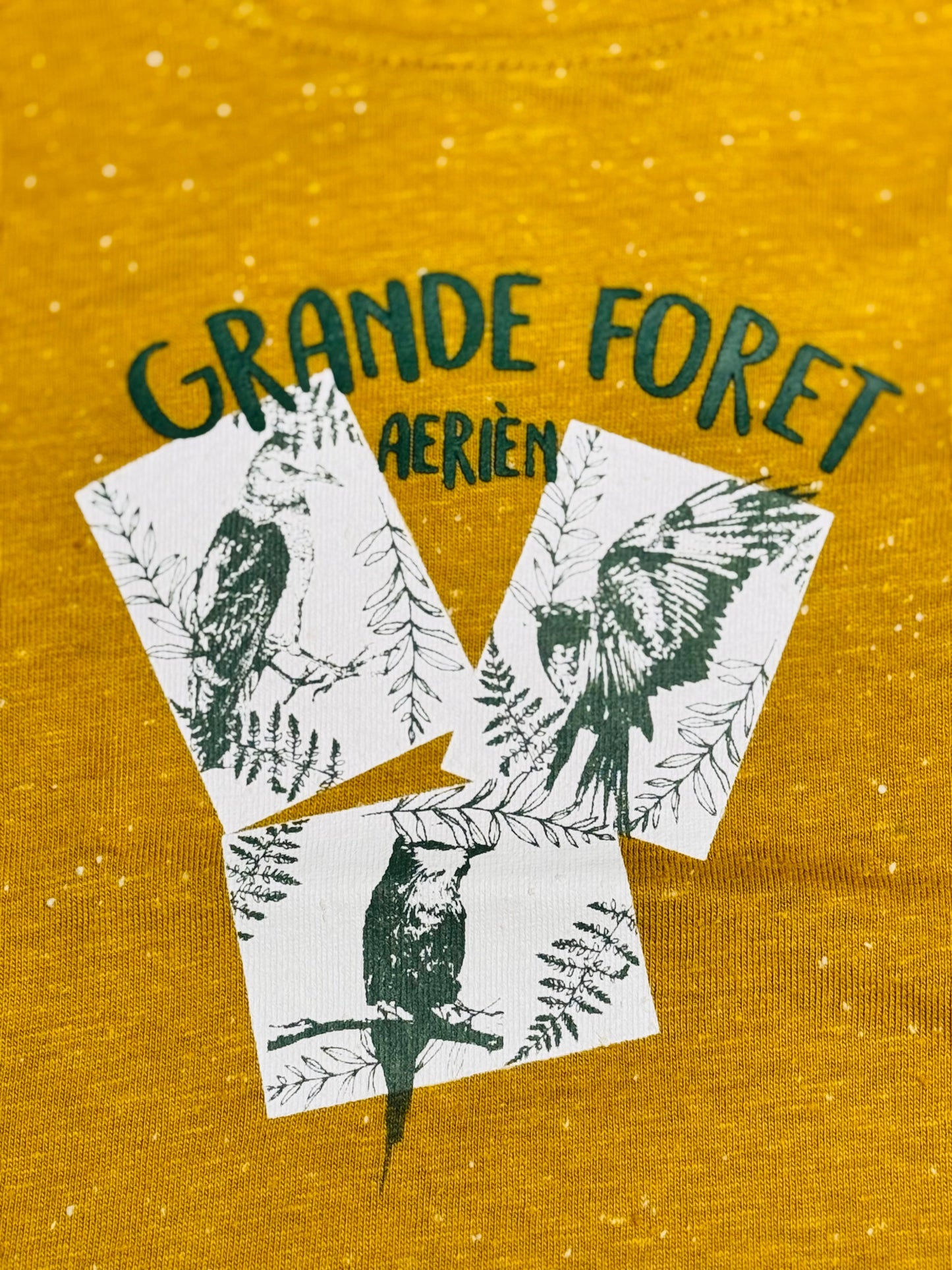 POLERA NIÑO AVES OPALINE