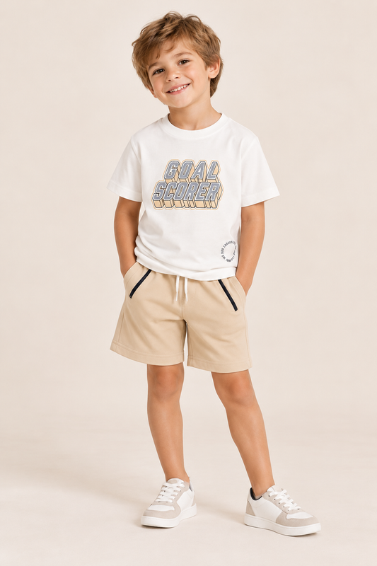 Conjunto Niño 2 Piezas Nata Nuez Mayoral