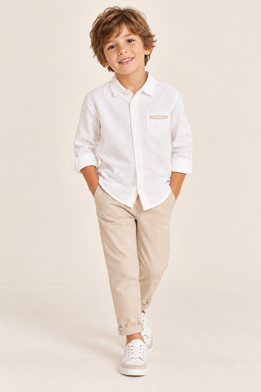 Camisa Niño ML Lino Nata Mayoral