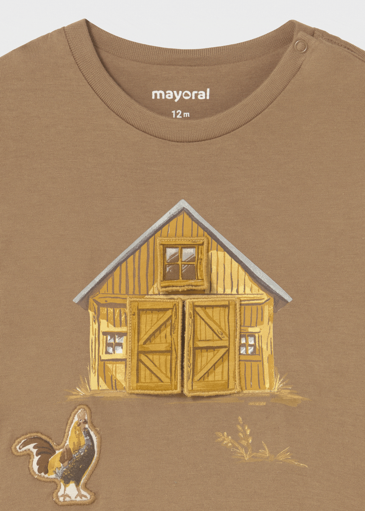 POLERA NIÑO ML GRANJA CARAMELO MAYORAL