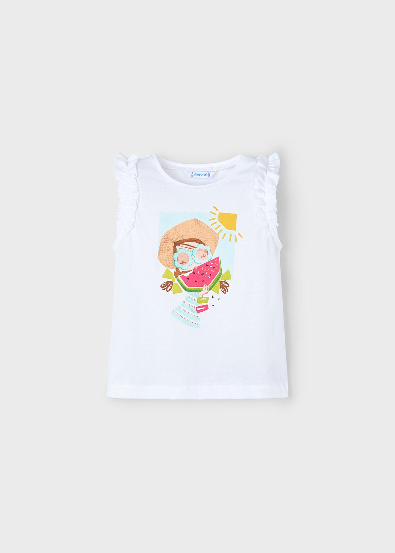 POLERA NIÑA TIRANTES AGUA MAYORAL