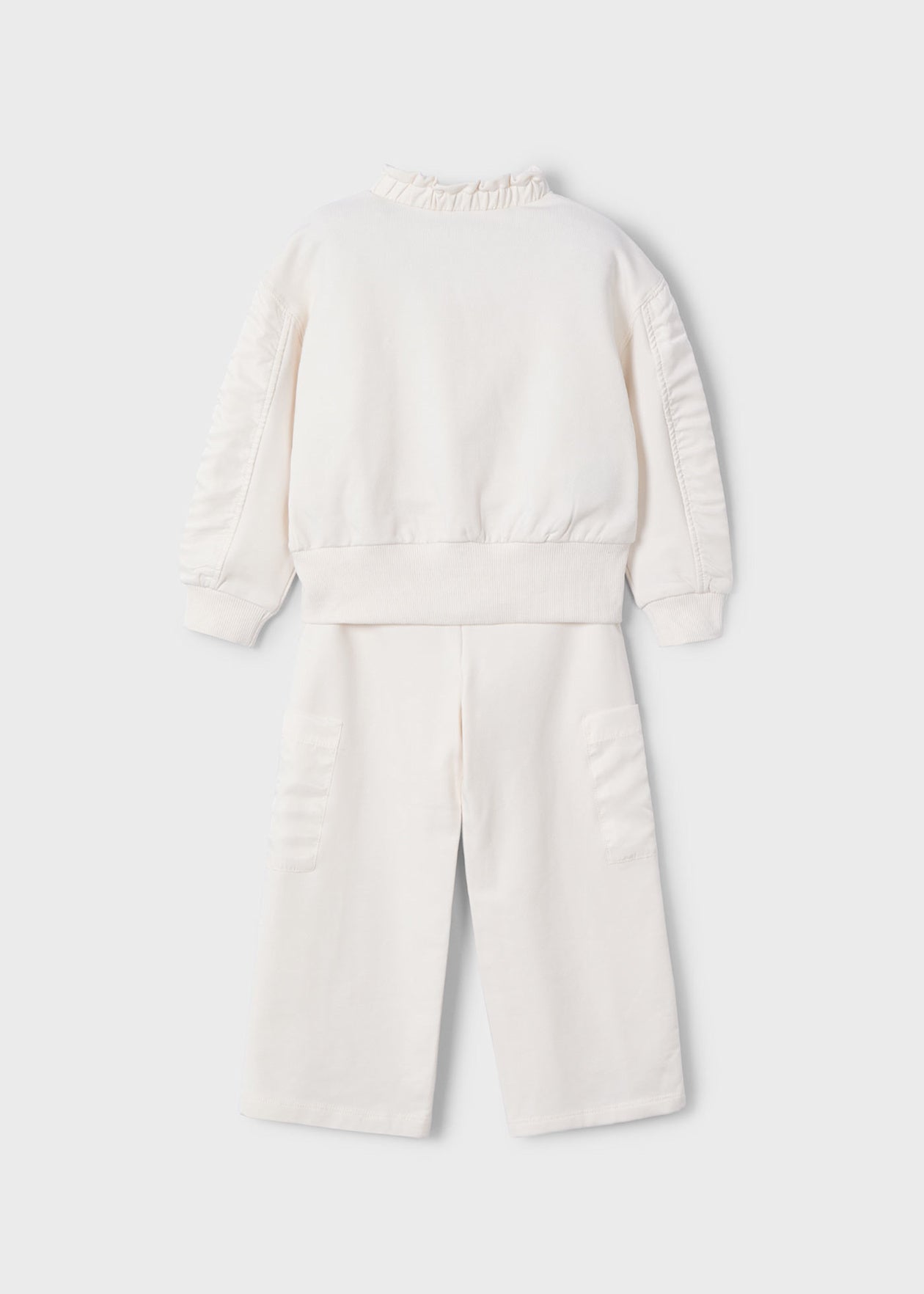 CONJUNTO NIÑA 2 PIEZAS POLERON Y PANTALON HUESO MAYORAL