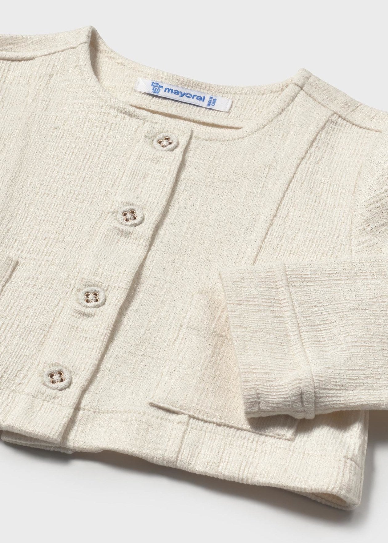 CHALECO NIÑA PUNTO CHAMPANGE MAYORAL