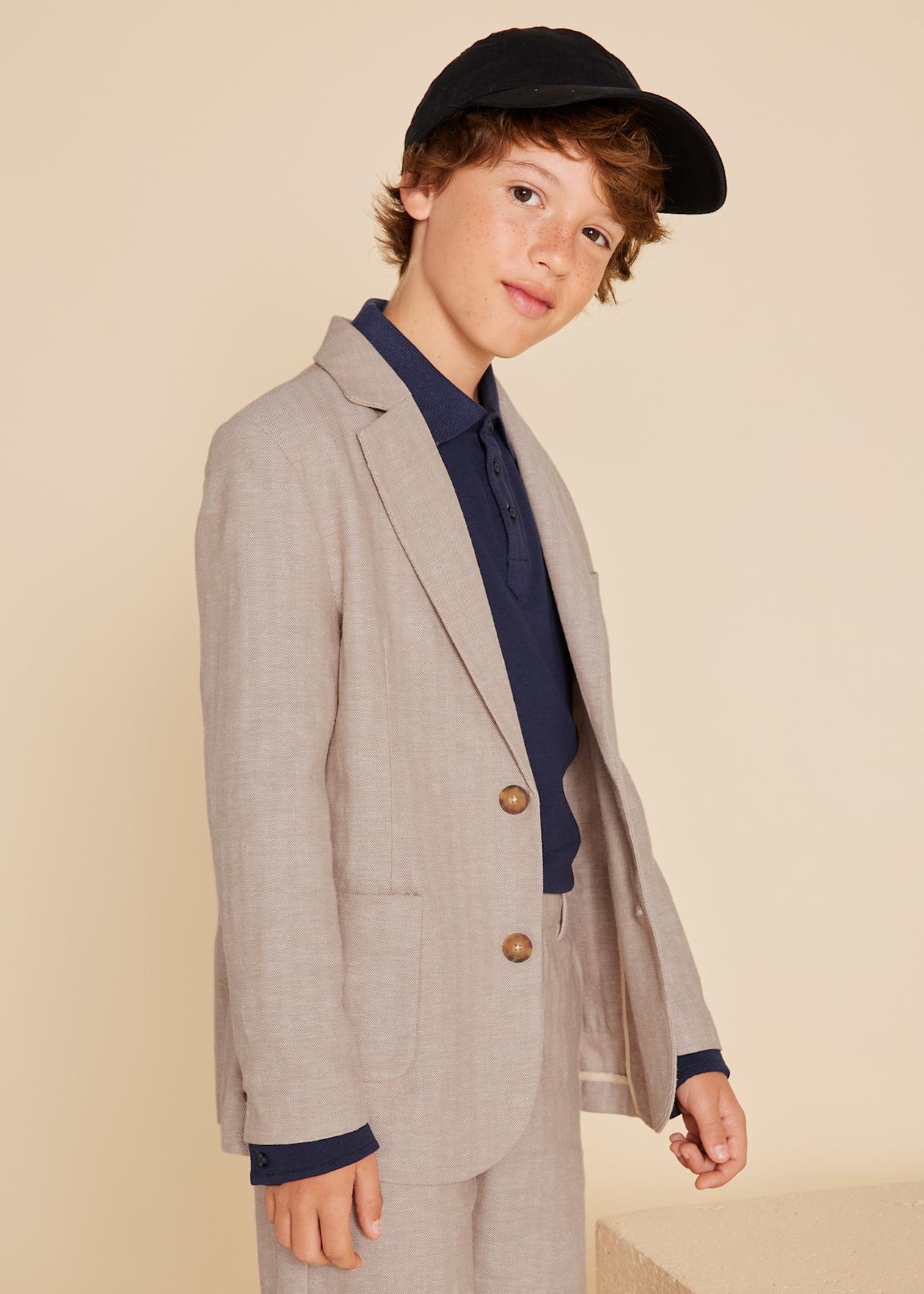 CHAQUETA VESTIR NIÑO CAMEL MAYORAL