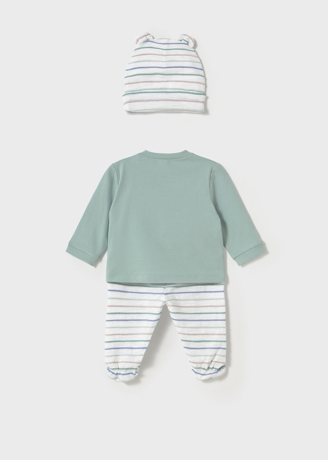 CONJUNTO NIÑO 3 PIEZAS POLERA PANTY GORRO JADE MAYORAL