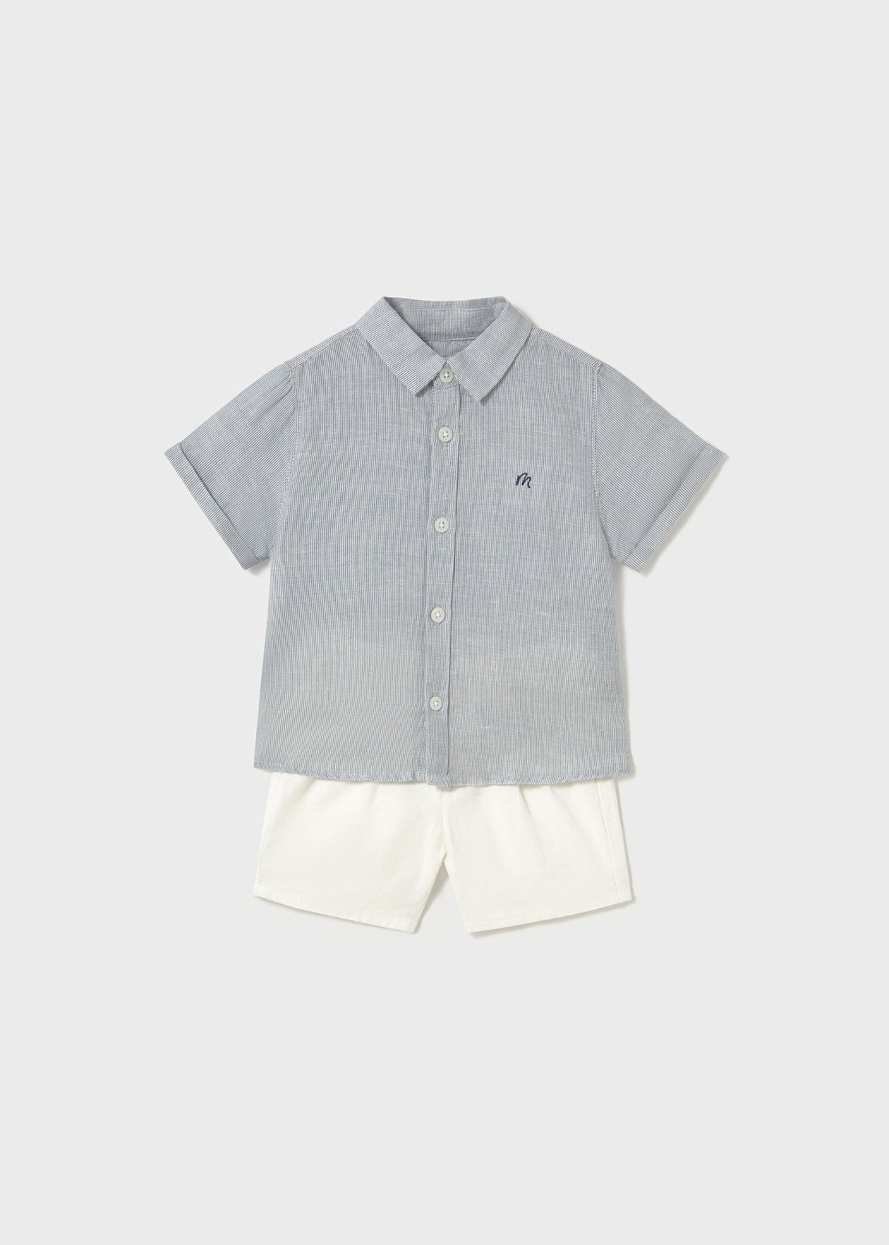 CONJUNTO NIÑO 2 PIEZAS CAMISA SHORT REGATA MAYORAL