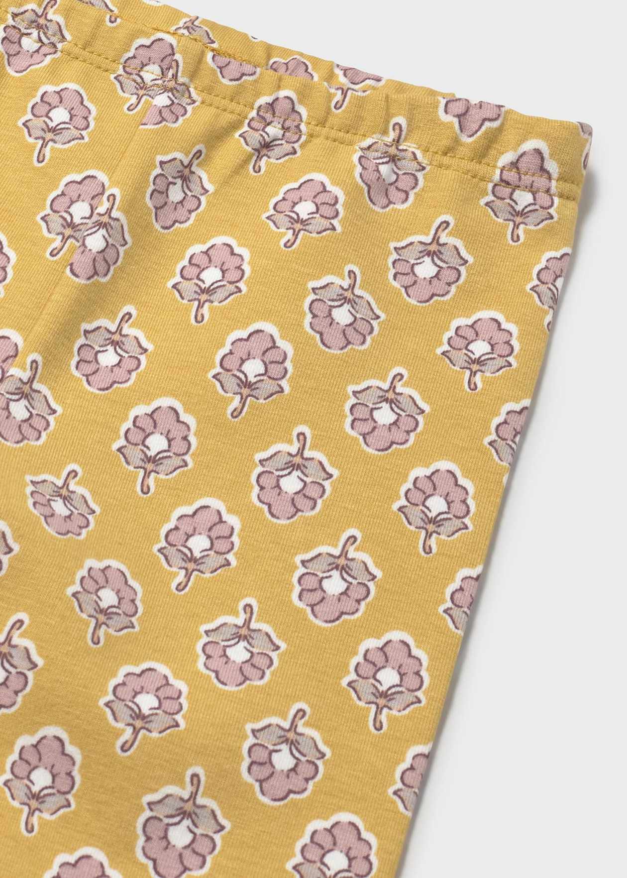 CONJUNTO NIÑA 3 PIEZAS POLERA CALZA DIADEMA MIEL MAYORAL