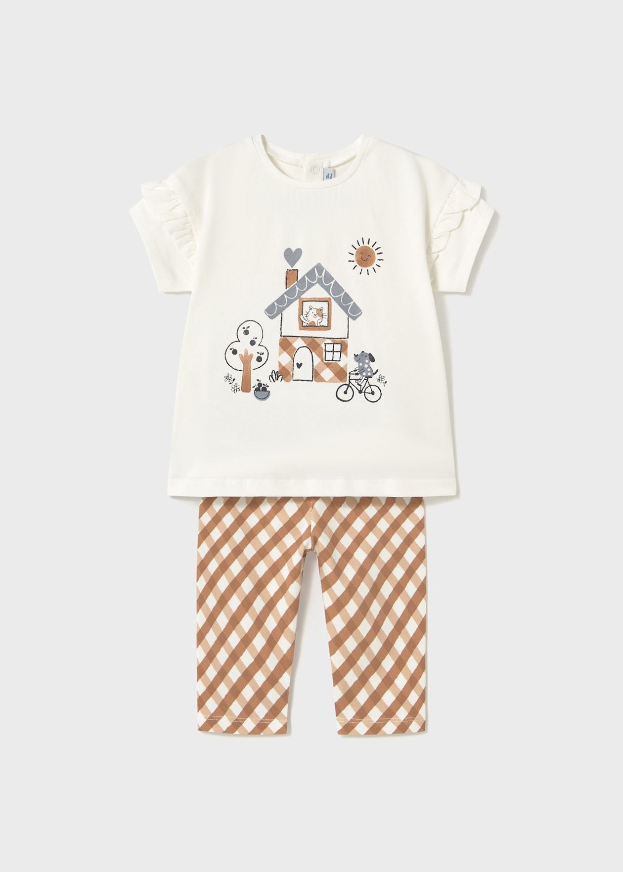 CONJUNTO NIÑA 2 PIEZAS POLERA Y CALZA TOFFE MAYORAL
