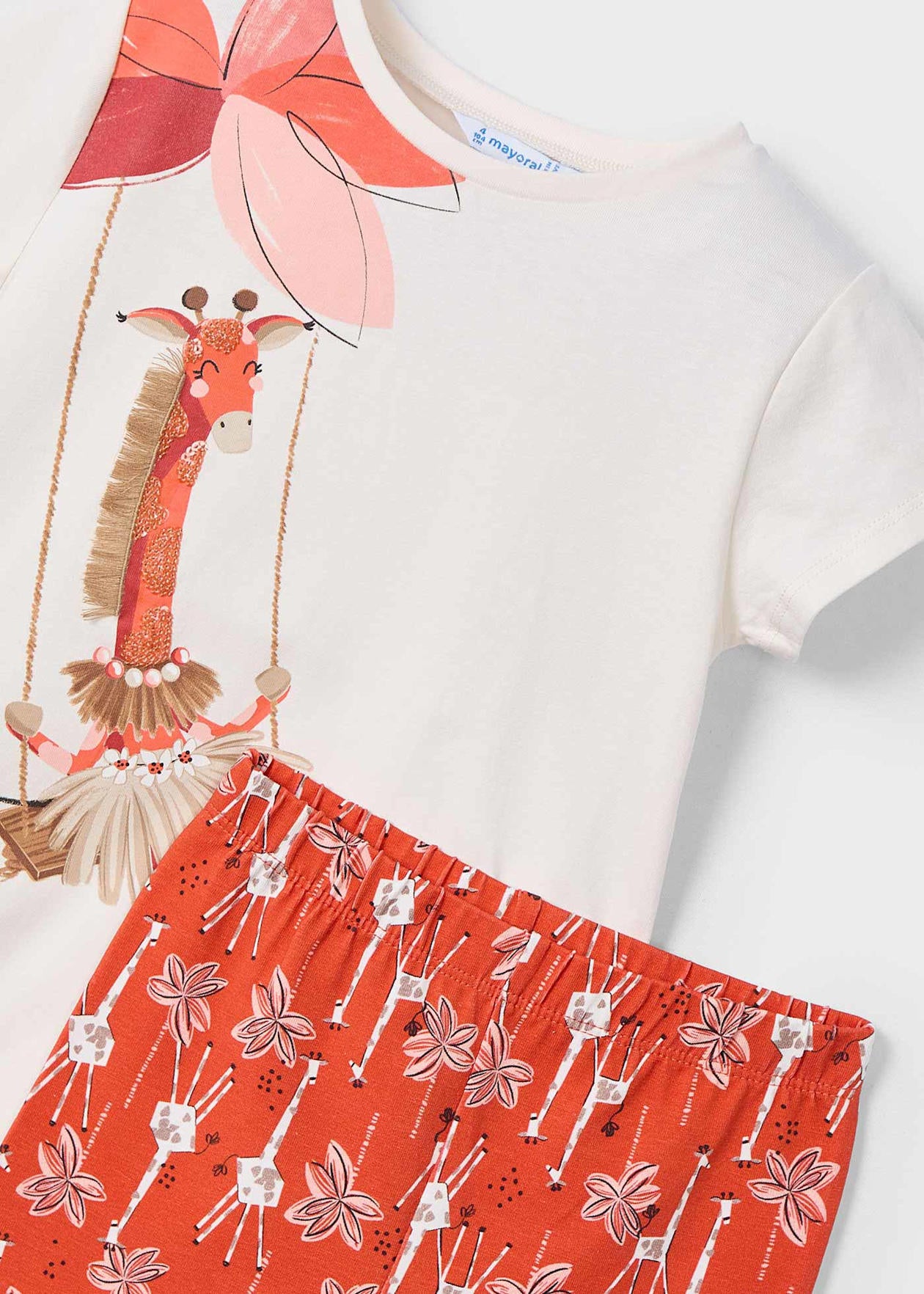 CONJUNTO NIÑA POLERA Y CALZA PAPRIKA MAYORAL