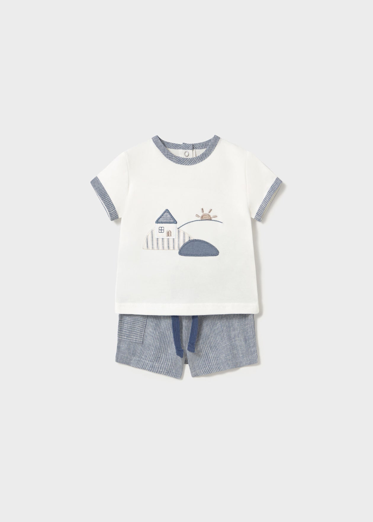 CONJUNTO NIÑO 2 PIEZAS POLERA SHORT STAR MAYORAL