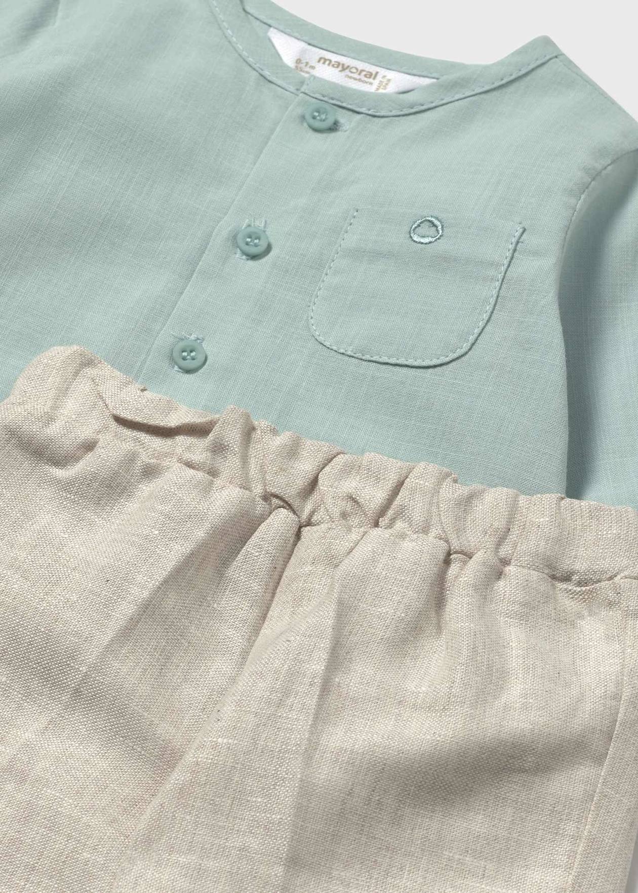 CONJUNTO NIÑO 2 PIEZAS CAMISA PANTALON JADE LINO MAYORAL