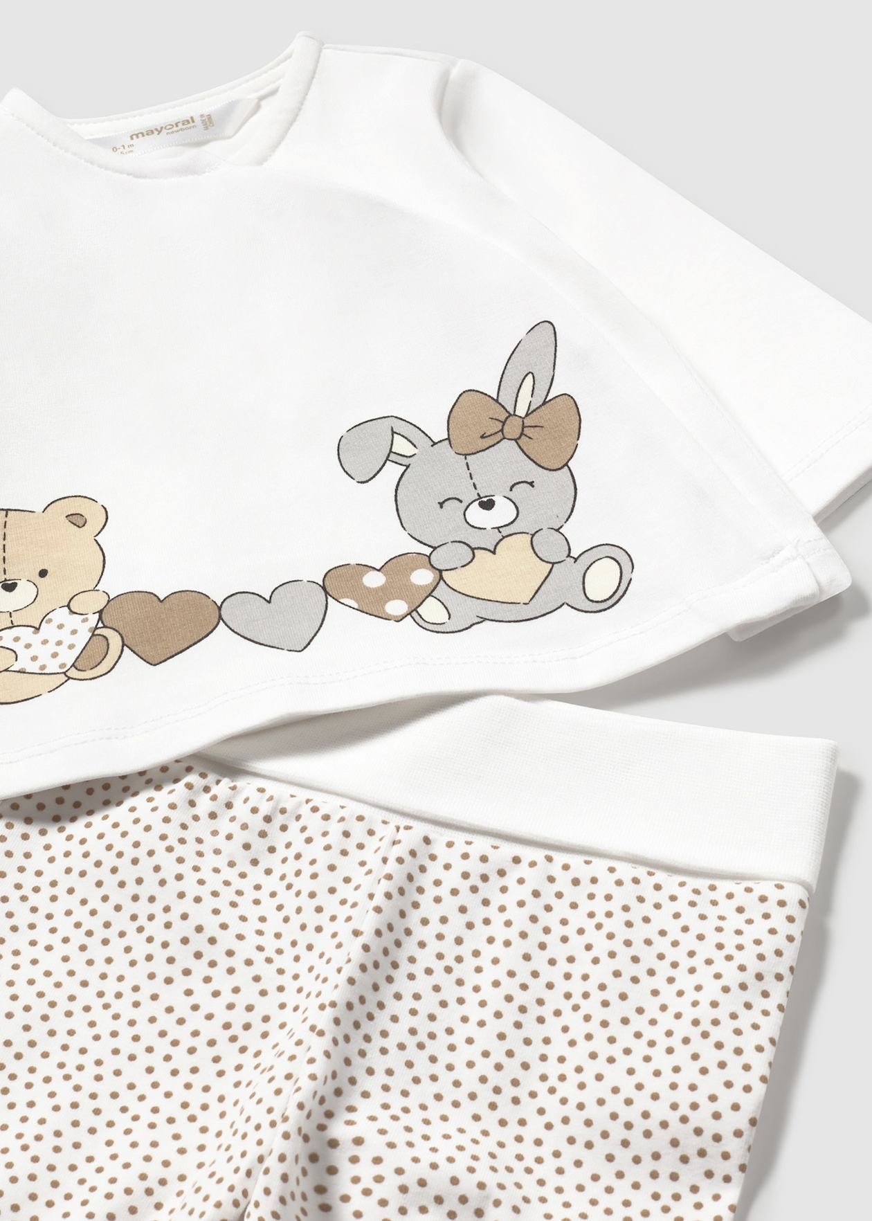 CONJUNTO NIÑA POLERA PANTY GALLETA MAYORAL