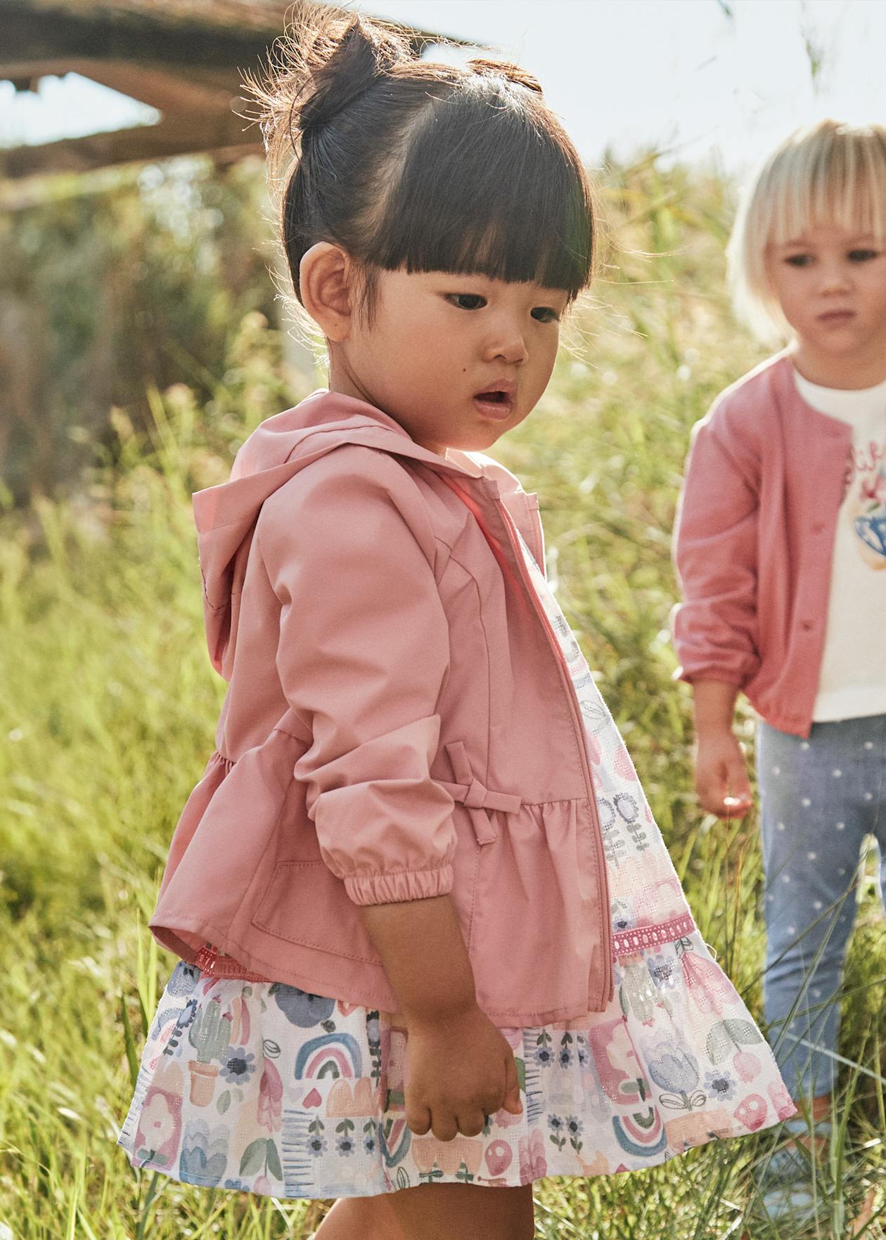 CORTAVIENTOS NIÑA ROSADO MAYORAL