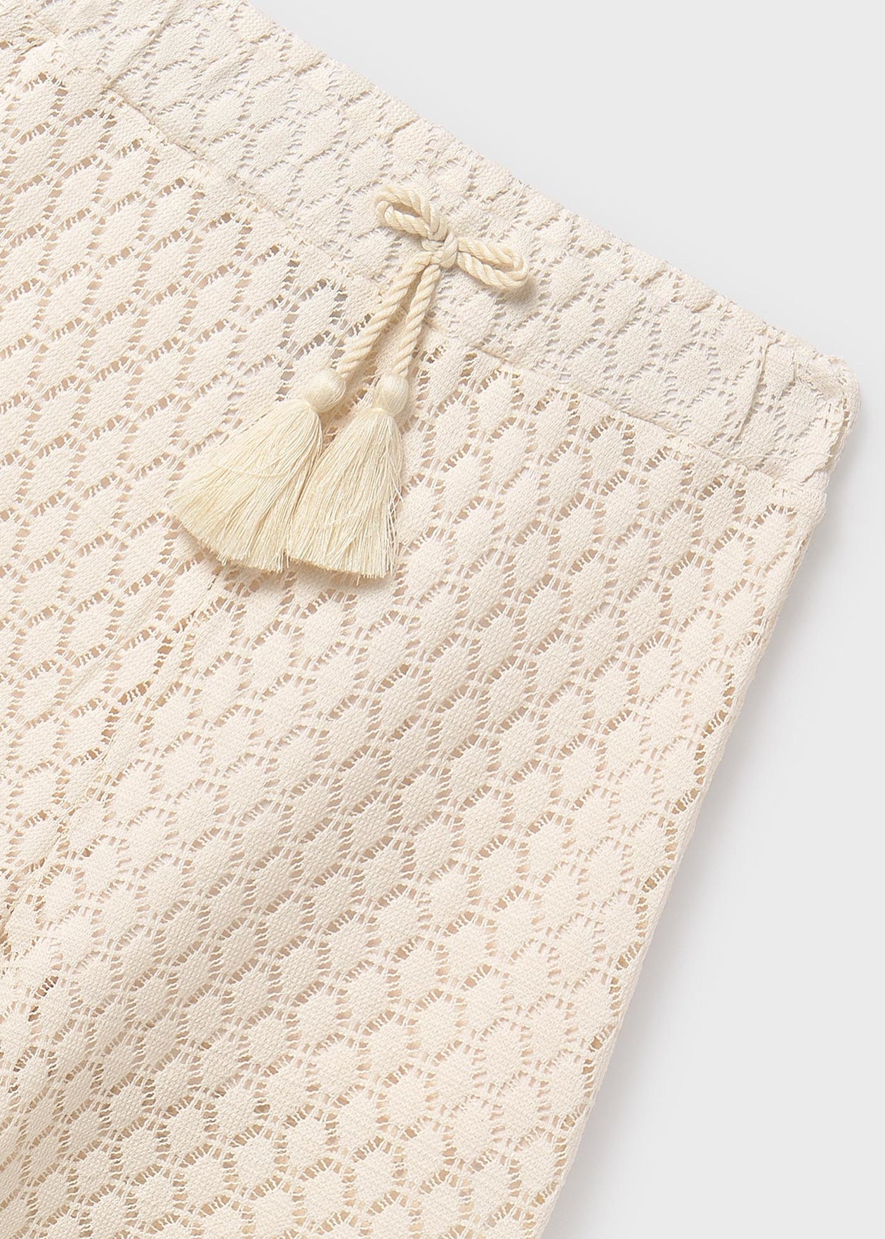 PANTALON PUNTO CALADO HUESO MAYORAL