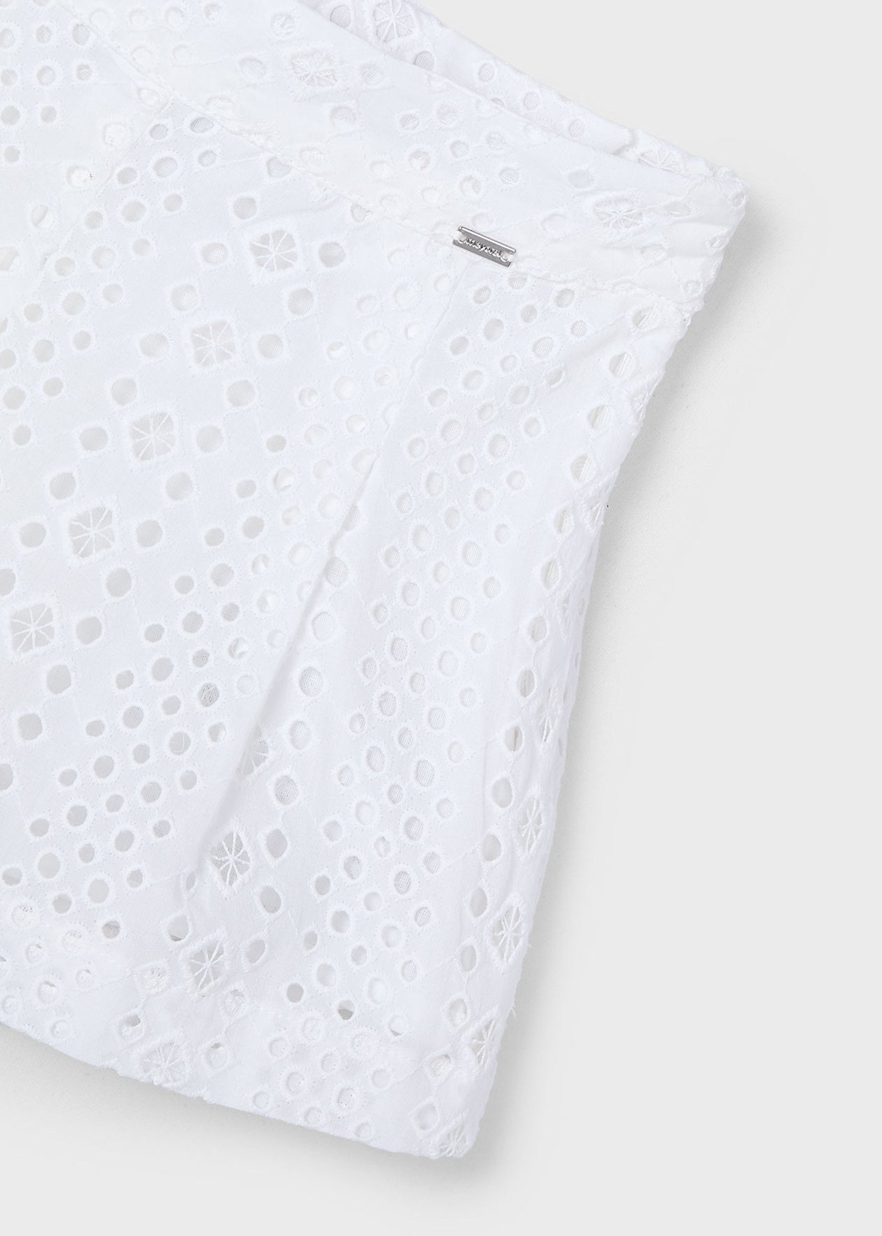 SHORT NIÑA BLANCO MAYORAL