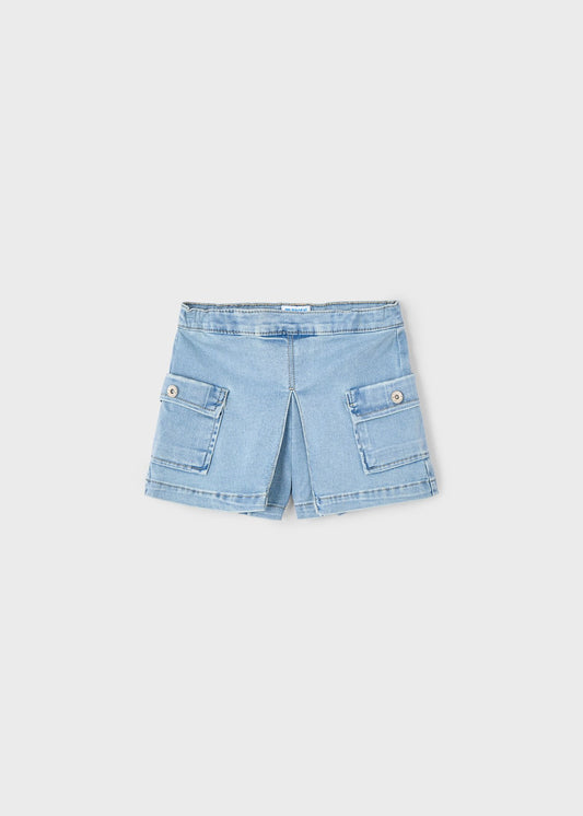 SHORT NIÑA JEANS CLARO MAYORAL