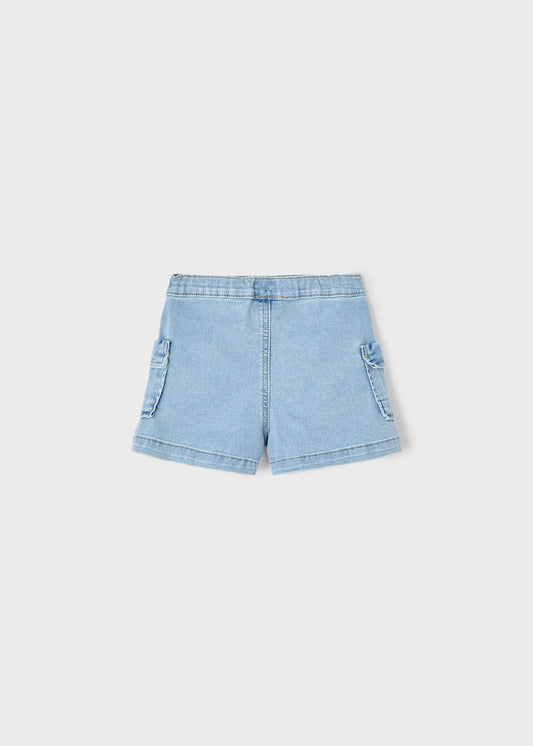 Short niña jeans claro Mayoral - detalle