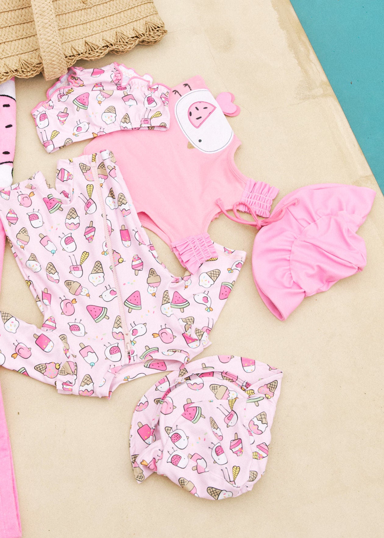 TRAJE DE BAÑO NIÑA PETALO MAYORAL