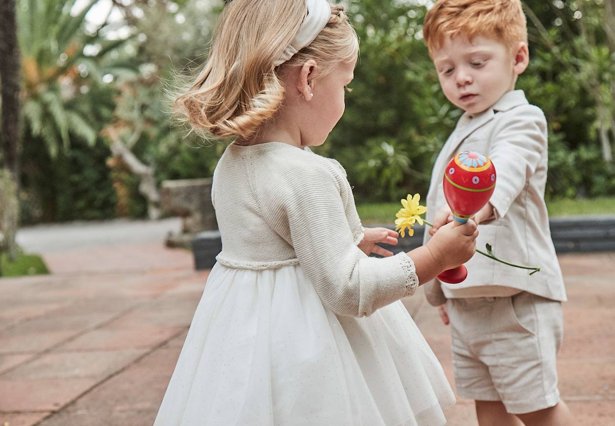 CHALECO NIÑA BOLERO CRUDO MAYORAL