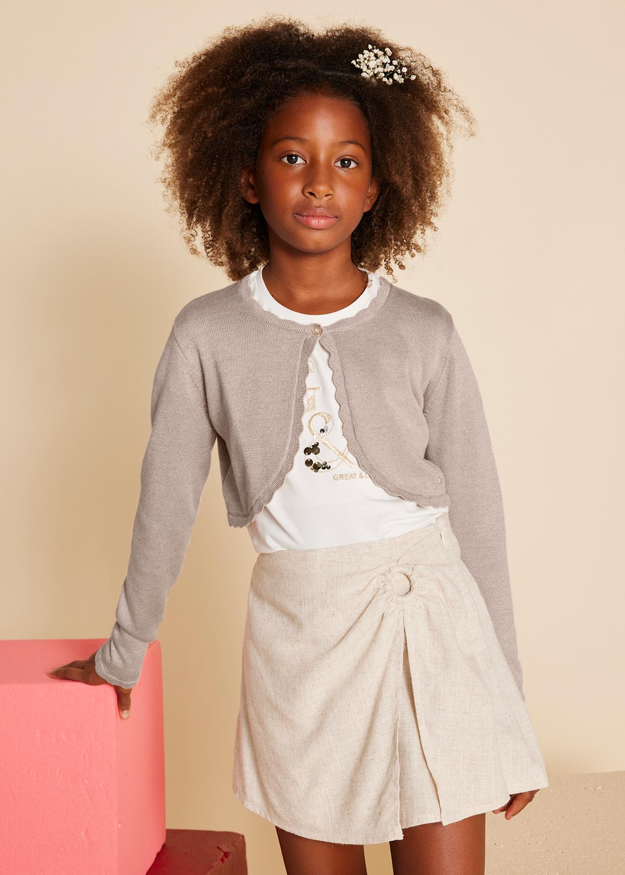 CHALECO NIÑA RAIZ VIG REBECA MAYORAL