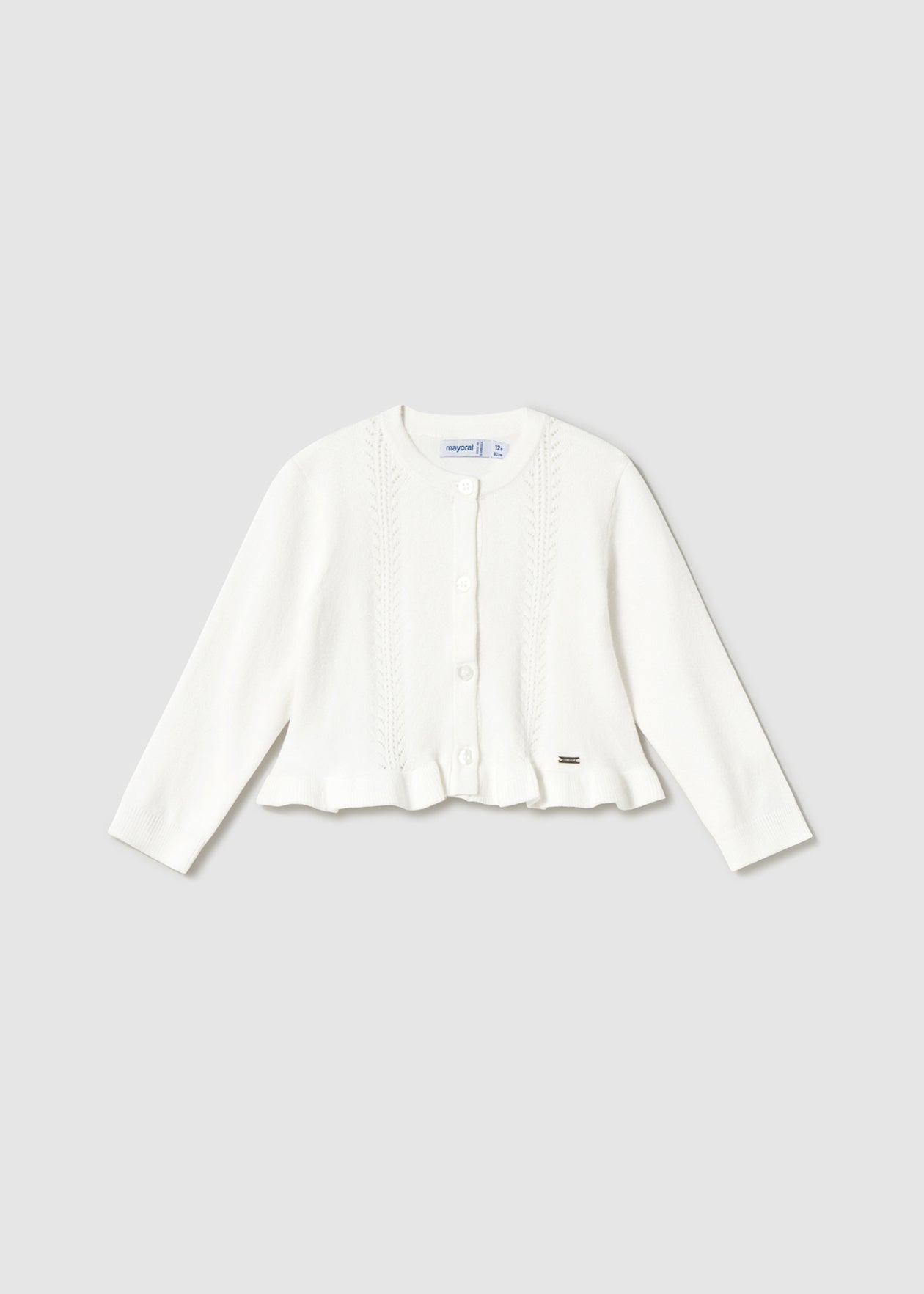 CHALECO NIÑA REBECA CRUDO MAYORAL