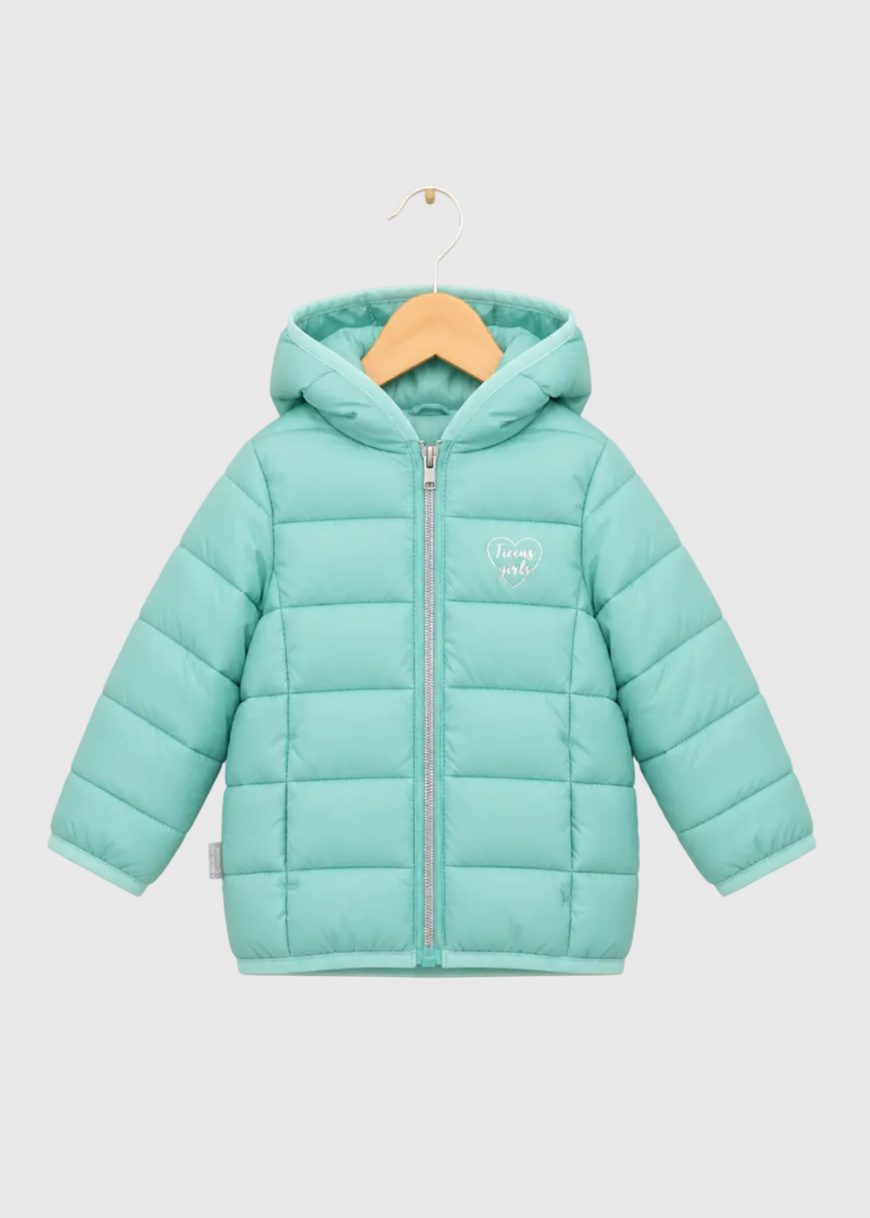 PARKA NIÑA MENTA