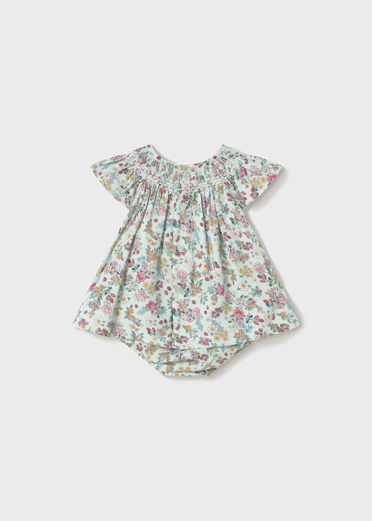VESTIDO NIÑA PUNTO SMOCK JADE MAYORAL