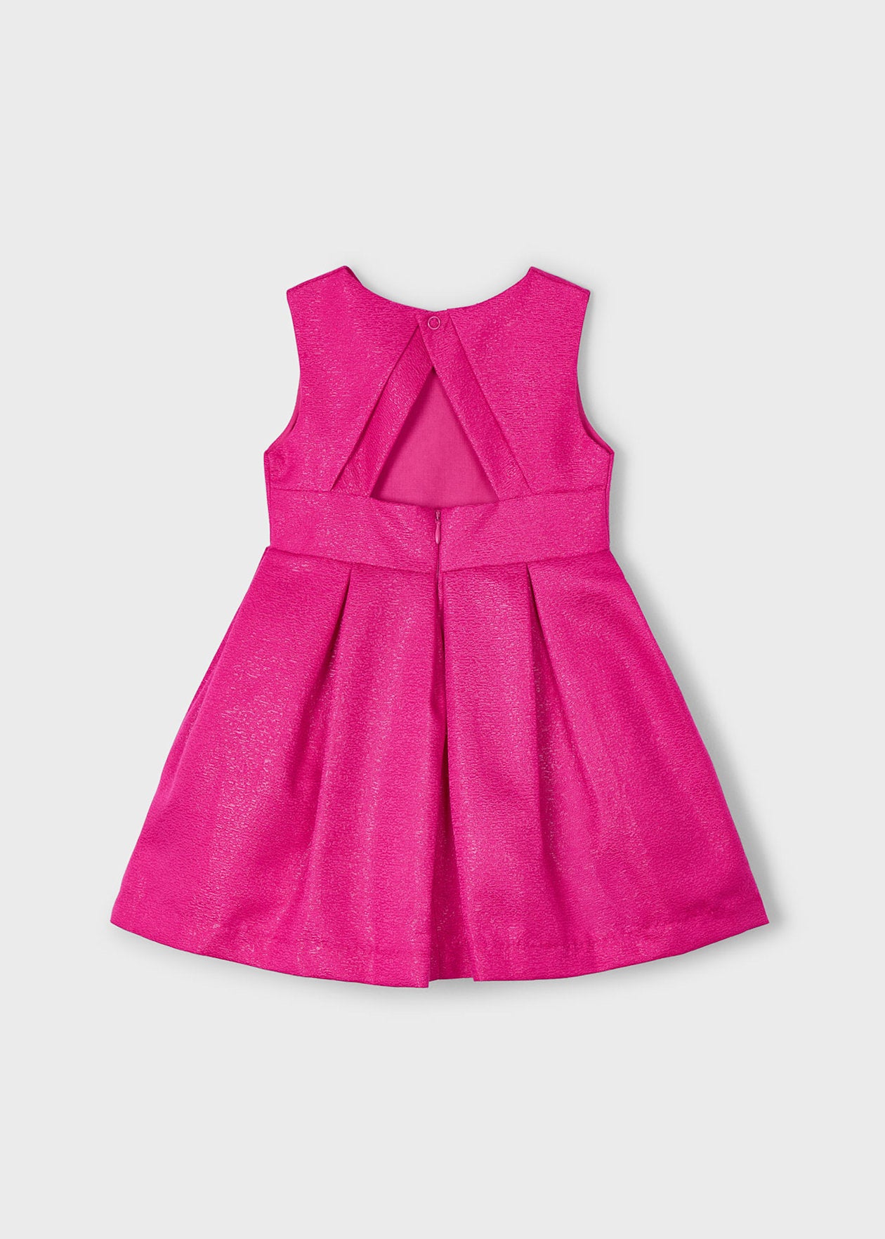 VESTIDO NIÑA BRILLO MAGENTA MAYORAL